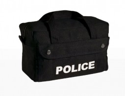Rothco Canvas Small Black Police Logo Gear Bag